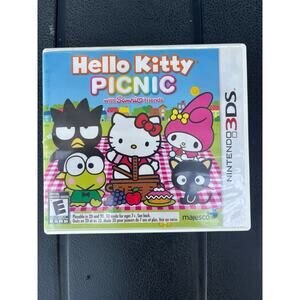 Hello Kitty picnic with Sanrio DS game- complete- Preowned